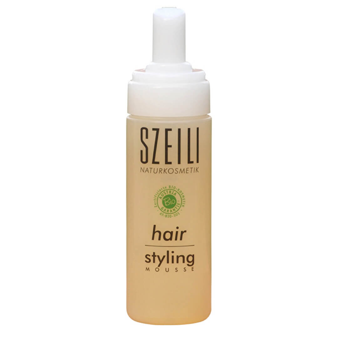 hair styling mousse von SZEILI Naturkosmetik